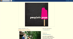 Desktop Screenshot of blog.peoplespops.com